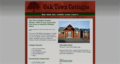 Desktop Screenshot of oaktowncottages.com
